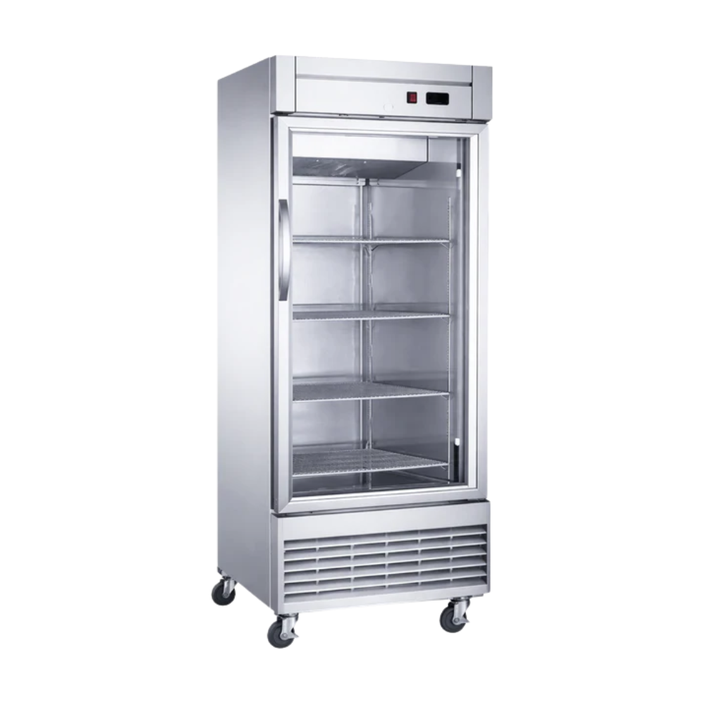 Dukers Reach - In (Glass Door Bottom Refrigerator)