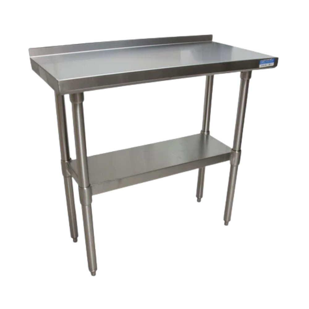 BK Resources Work Table (Galvanized Legs)