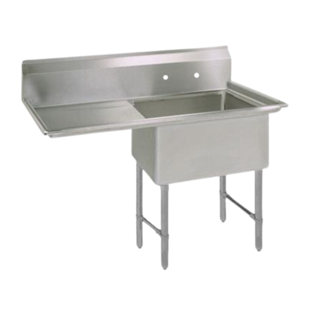 BK Resources 1 Compartment Sink (Stainless Steel)