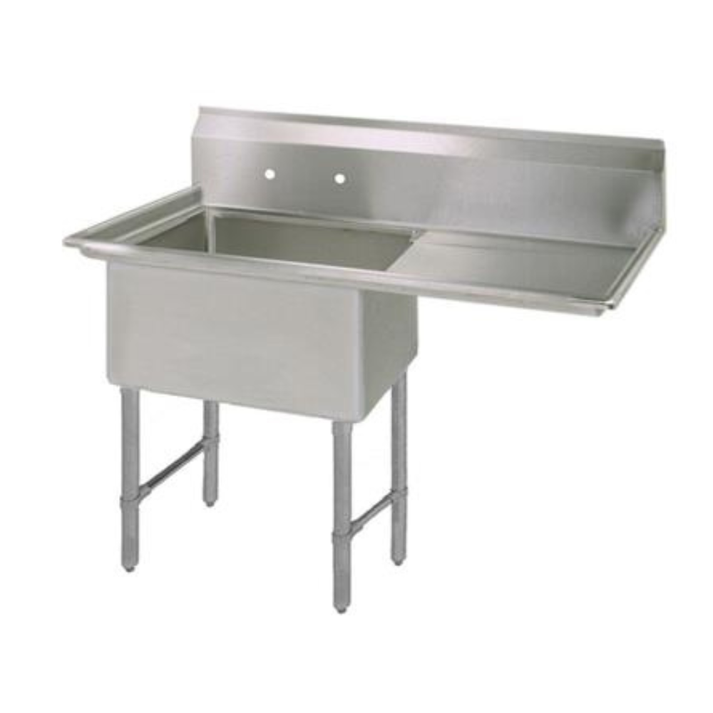 BK Resources 1 Compartment Sink (Stainless Steel)