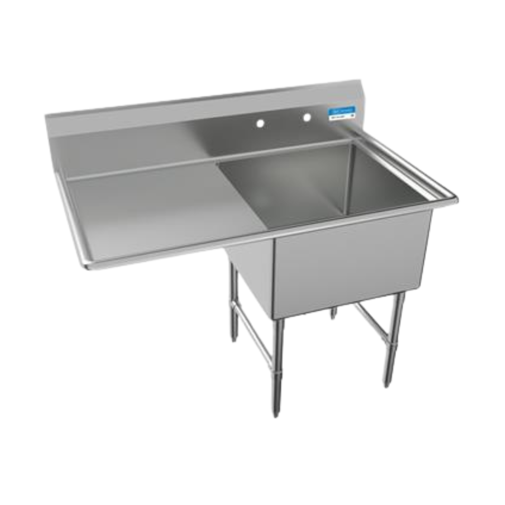 BK Resources 1 Compartment Sink (Stainless Steel)