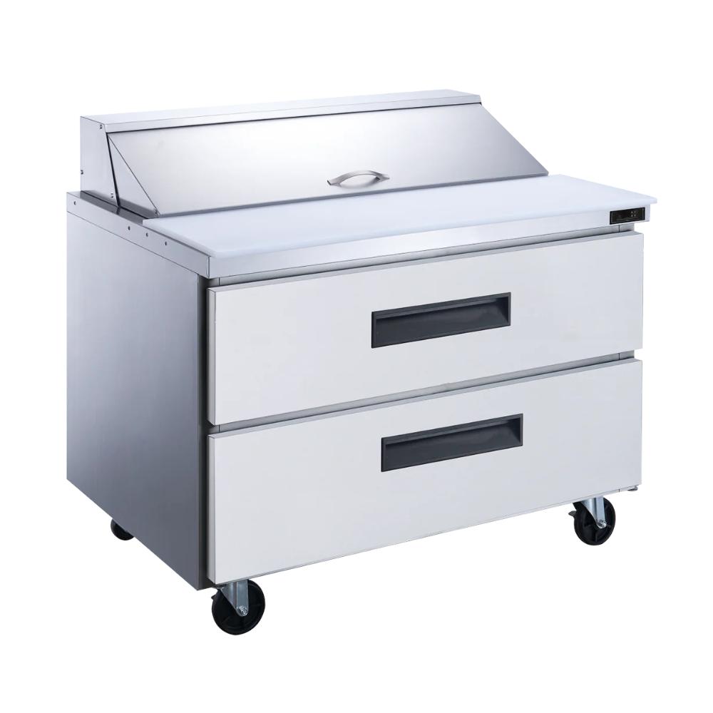 Dukers Food Prep Tables (Drawer With Mega Top)