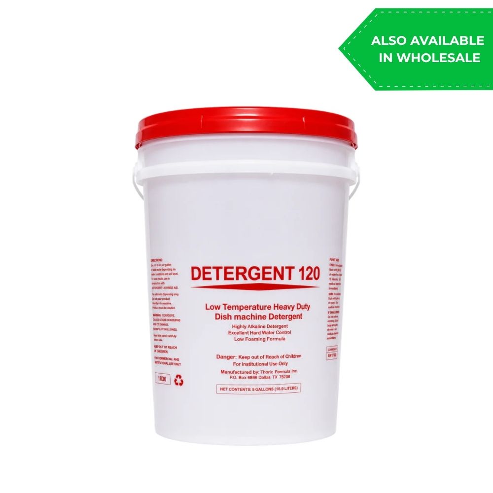 VL Low Temperature Dishwasher Machine Detergent (5 Gallons)