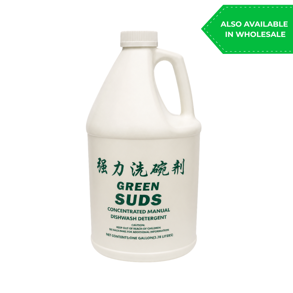 VL Green Suds Detergent (Dishwashing Soap) (4 x 1 gallon/case)