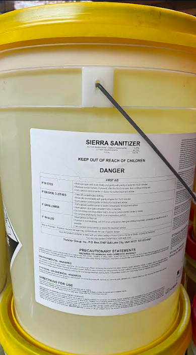 Low Temperature Dish Washing Machine Sanitizer 5 Gallons