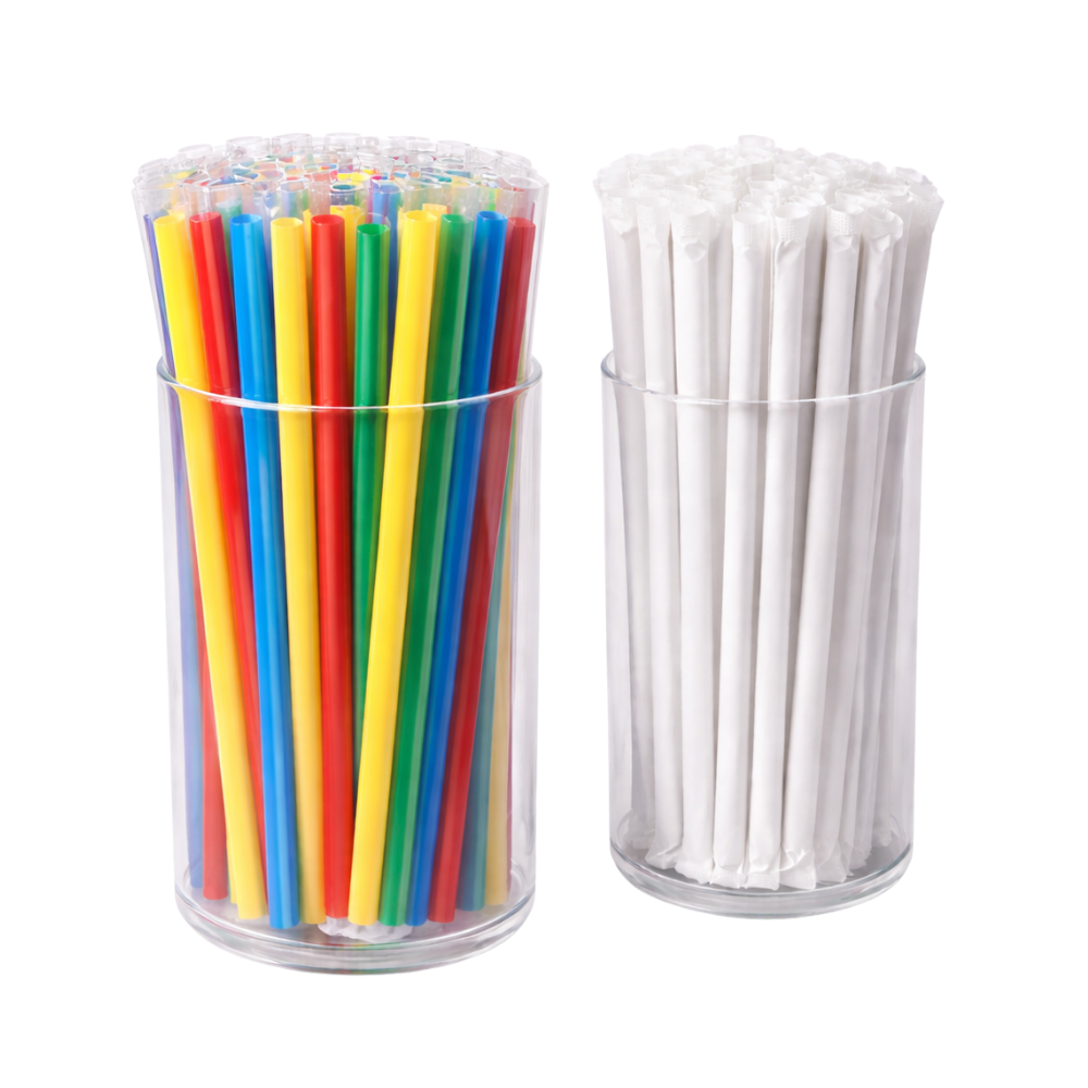 Wrapped Drinking Straws [Sold per Pallet]